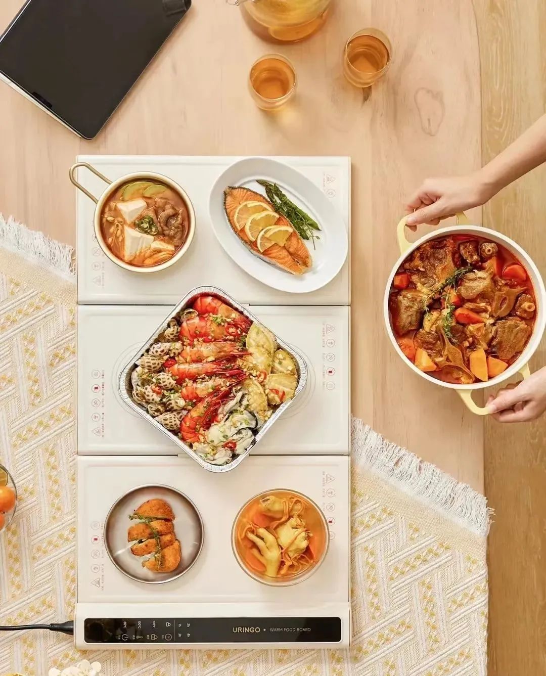 菜冷了没有微波炉怎么加热,怎么解决冬天饭菜冷得快