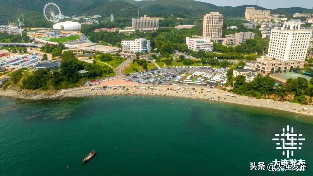大连可以洗澡的海滩,大连既可以赶海又能洗海澡