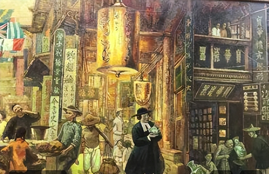 清朝的广州十三行是什么,清末广州十三行