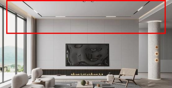 悬浮吊顶无主灯设计,悬浮吊顶如何装