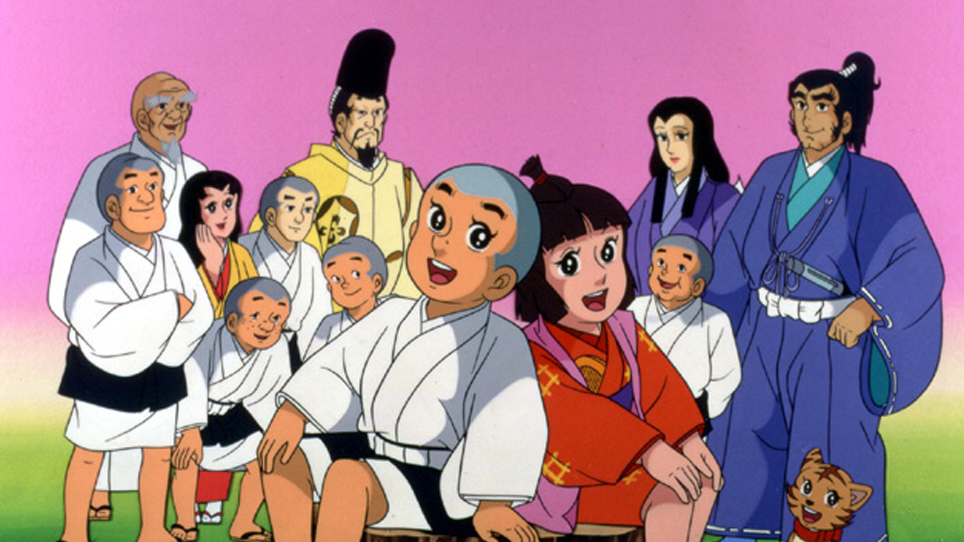 聪明的一休70后,80年代的老动画片聪明的一休