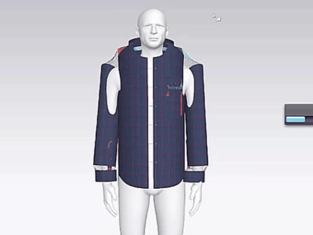 3d服装设计与智能制版,2d转3d建模时有多段线