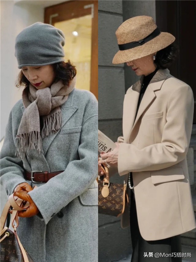 适合中年女性的时尚帽子,遮肉显脸小帽子