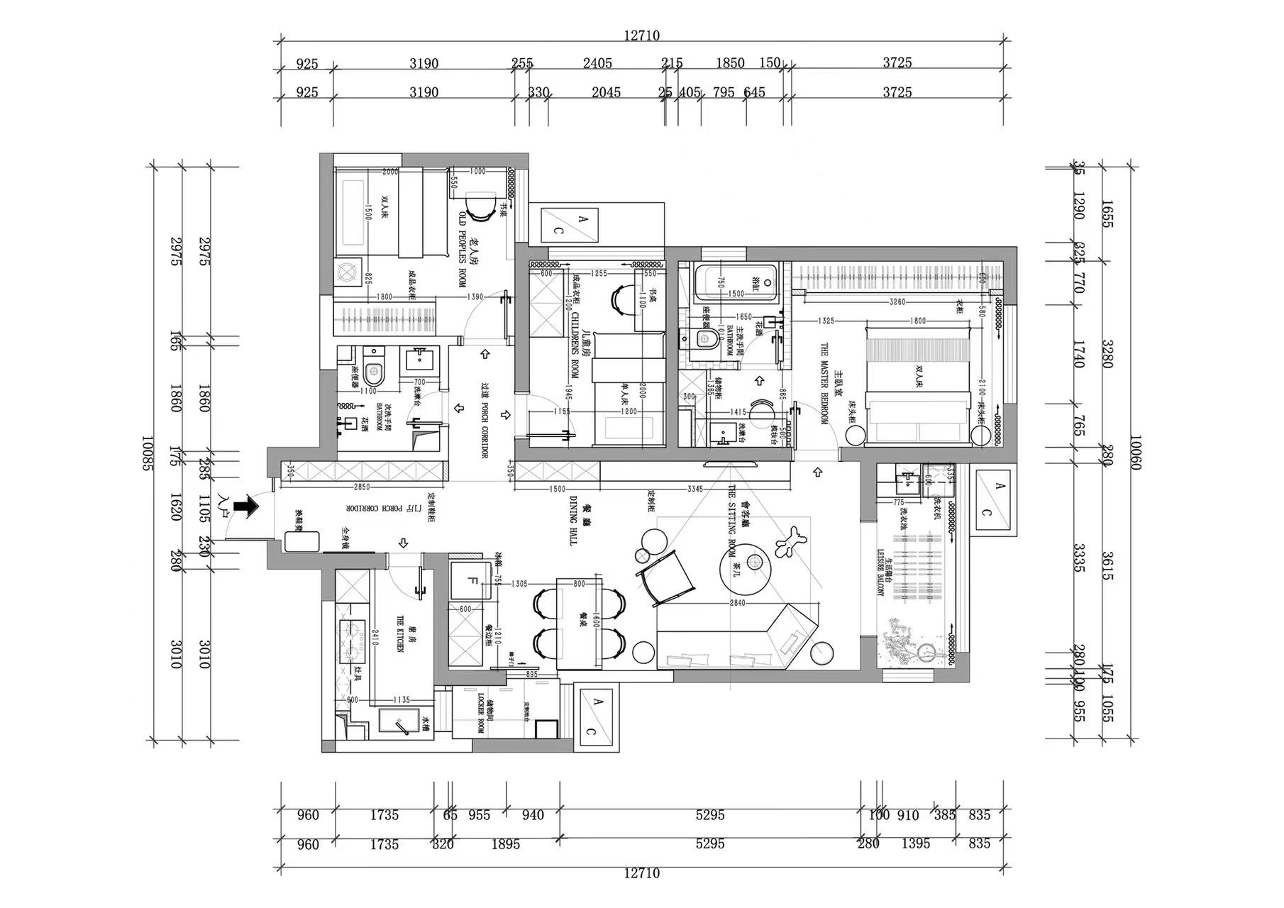 主卧没有衣柜怎么收纳显高级,主卧衣柜满足收纳