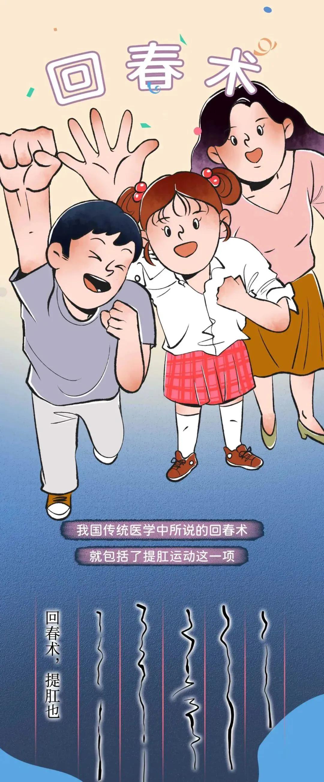 经常提肛的女生到底有多强？中年少女的福利！（漫画）
