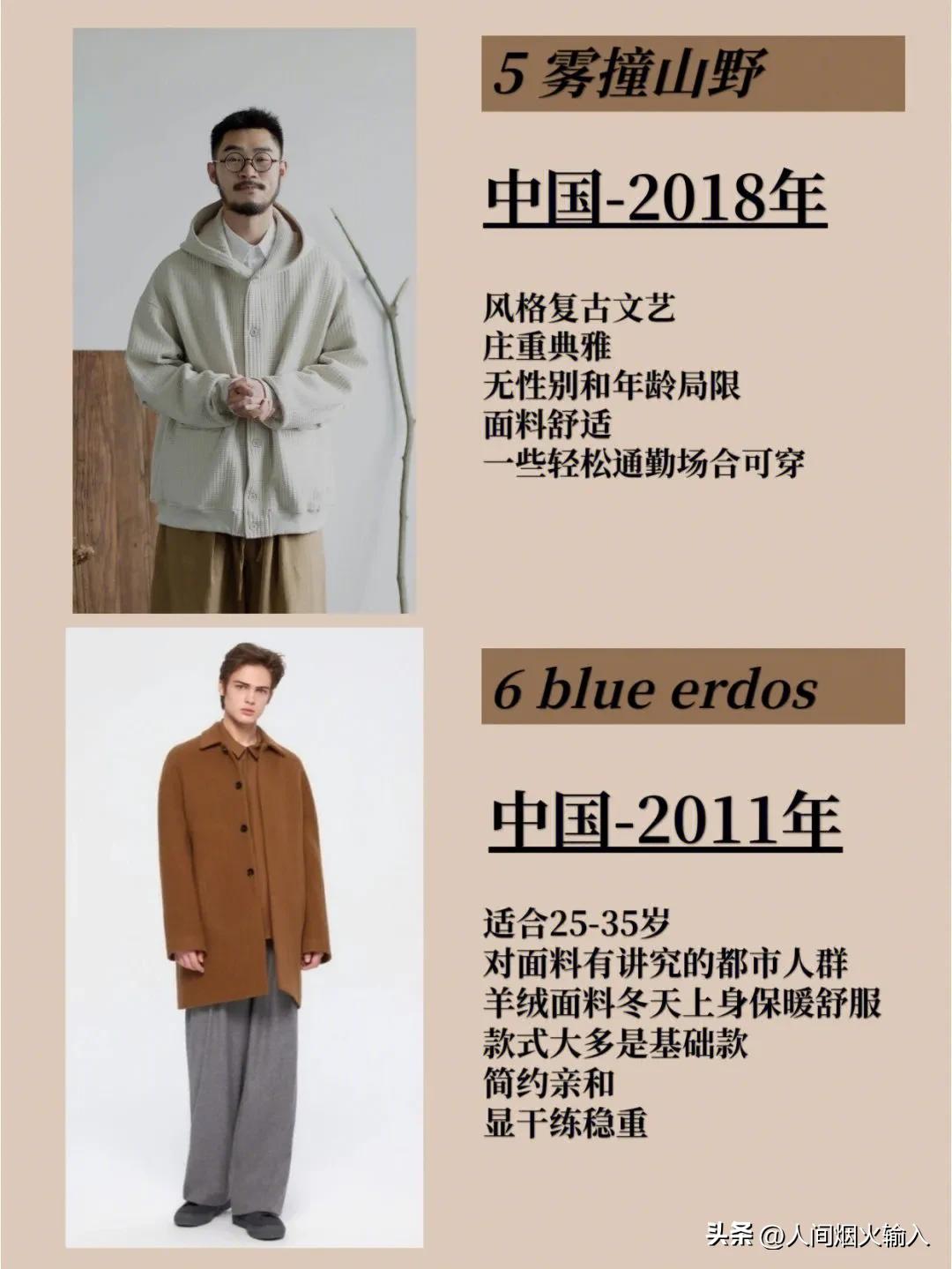 13家高质量男装品牌推荐,男装品牌店铺推荐前十名