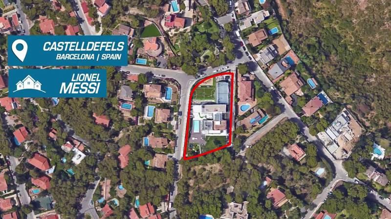 梅西的一些大房子,梅西豪宅屋顶