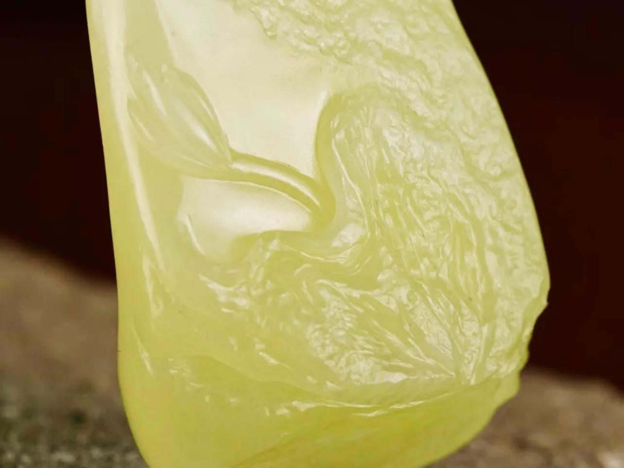 和田玉黄口青花戈壁料,和田青玉黄口料羊脂料