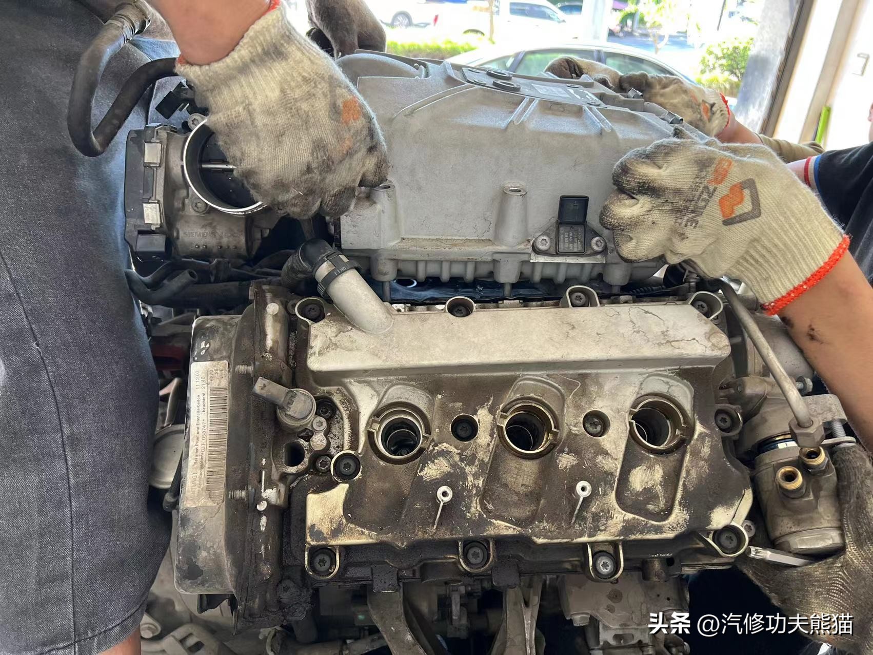 不坑穷人的好车视频,19款奥迪q73.0t烧机油大修全过程