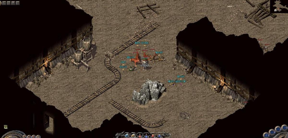 热血传奇石墓阵全景图,热血传奇那些让人难忘的传奇故事