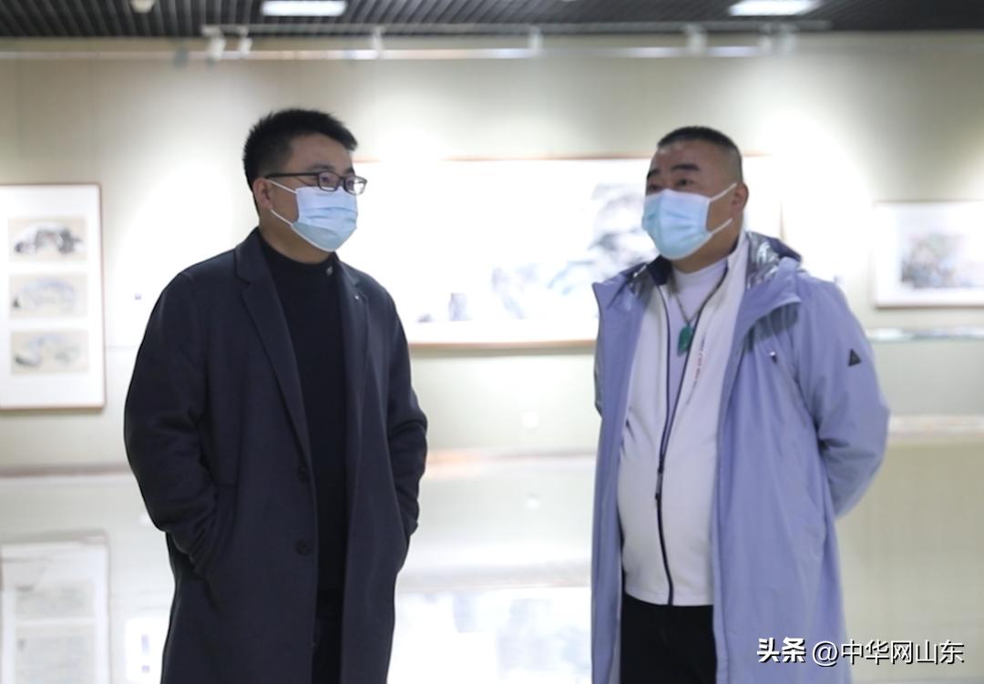 中国画山东作品展,画说中国参赛绘画