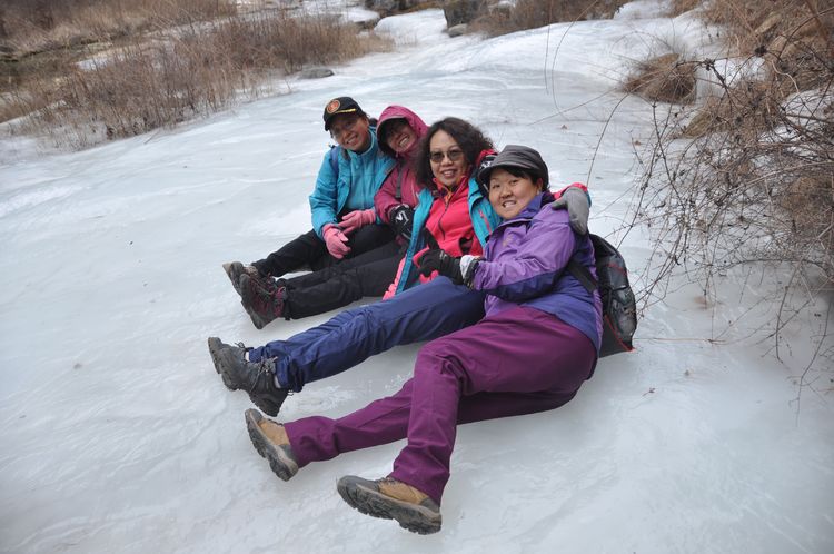 长治冰瀑布,山西冰挂美景