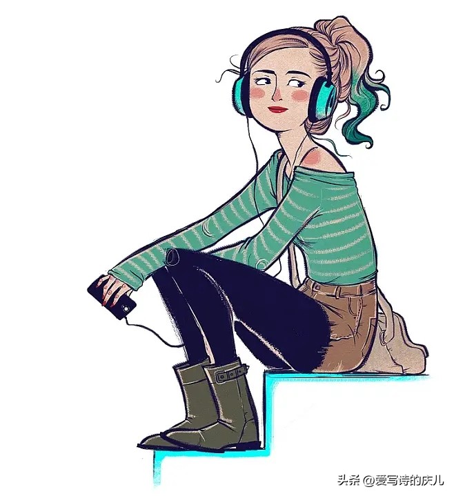 庆儿诗歌~我听着歌，我想着我的故事