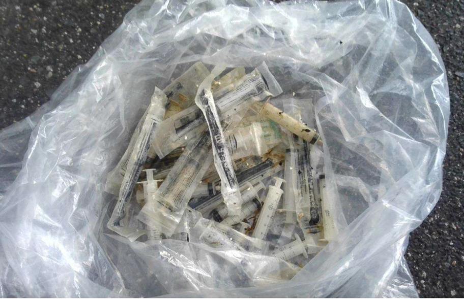 日本注射器,日本海域不明注射器