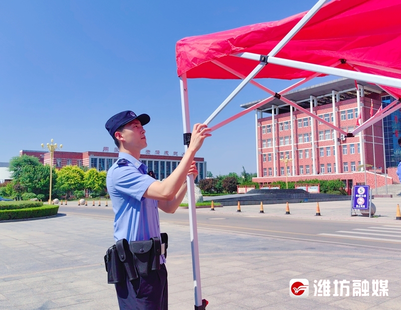 #以梦为马，不负韶华##2023潍坊高考#【“沉浸式”围观潍坊民警如何守护考生的“逐梦之路”】