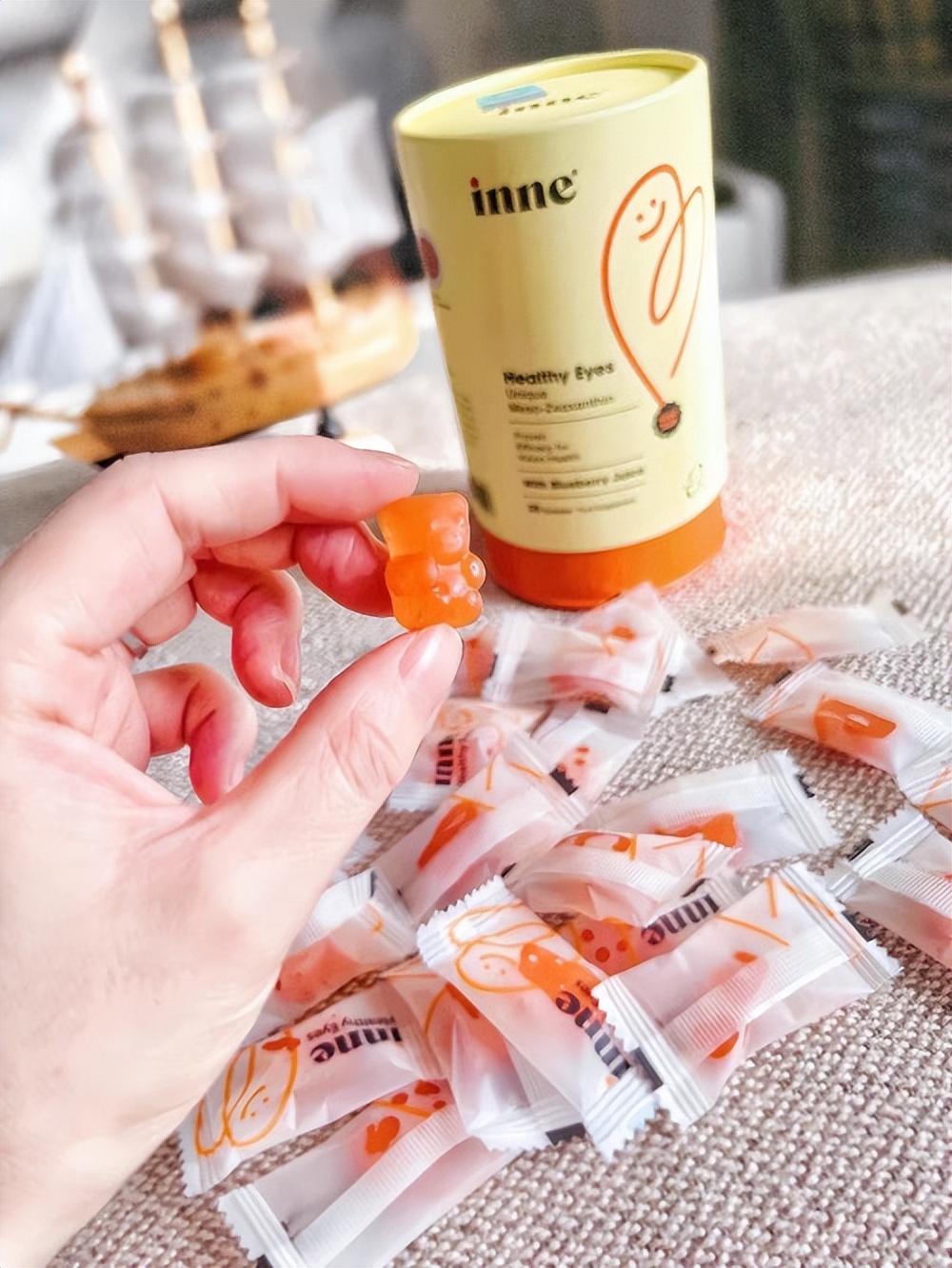 钙镁锌童年时光护眼软糖,童年时光护眼软糖