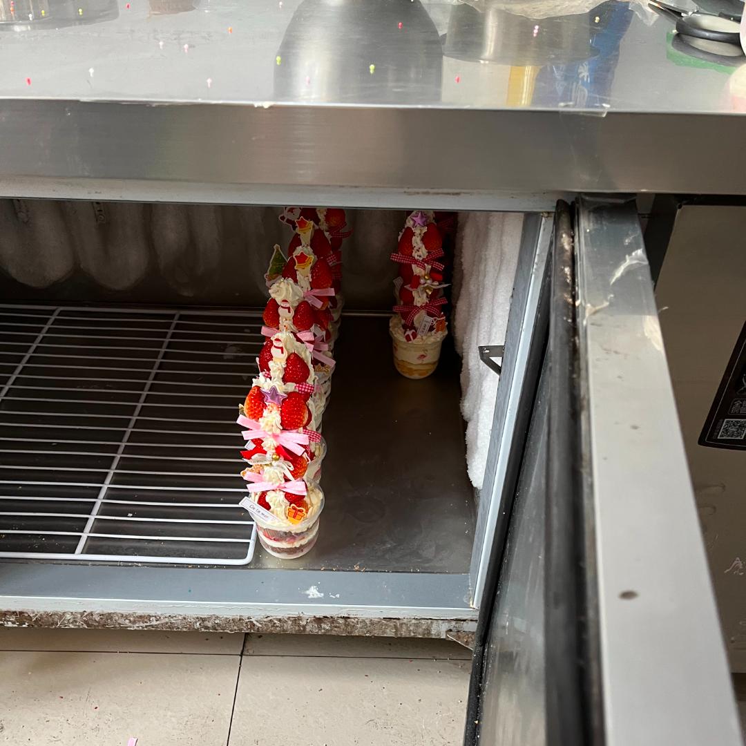 草莓热奶塔,草莓塔热奶宝