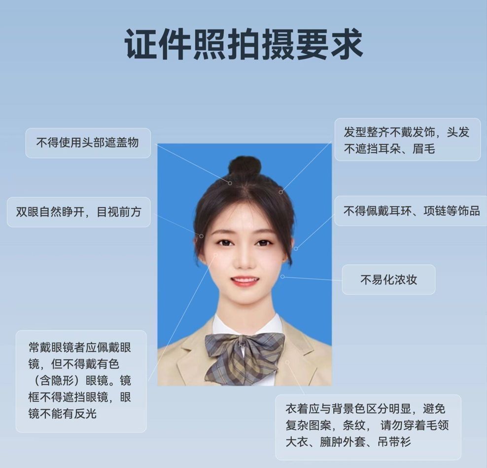 高考照片要求及标准湖南,湖南高考报名照片打印尺寸