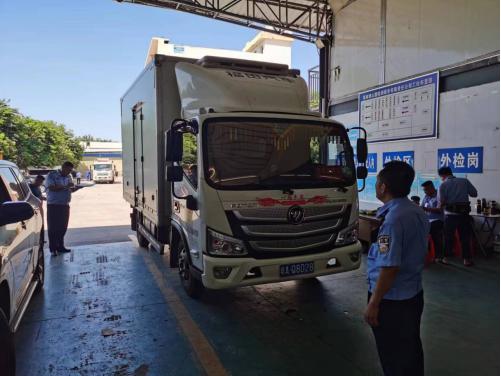 机动车检测线执法检查,临高整治机动车