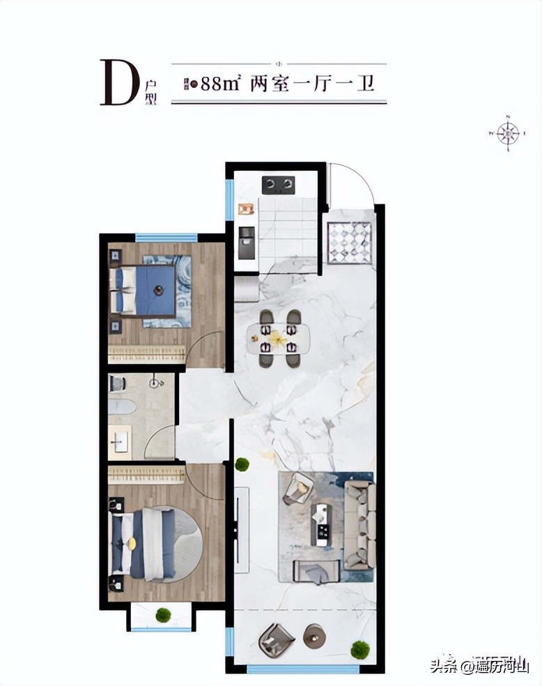 融城胶州七期户型图,胶州融城7期样板房