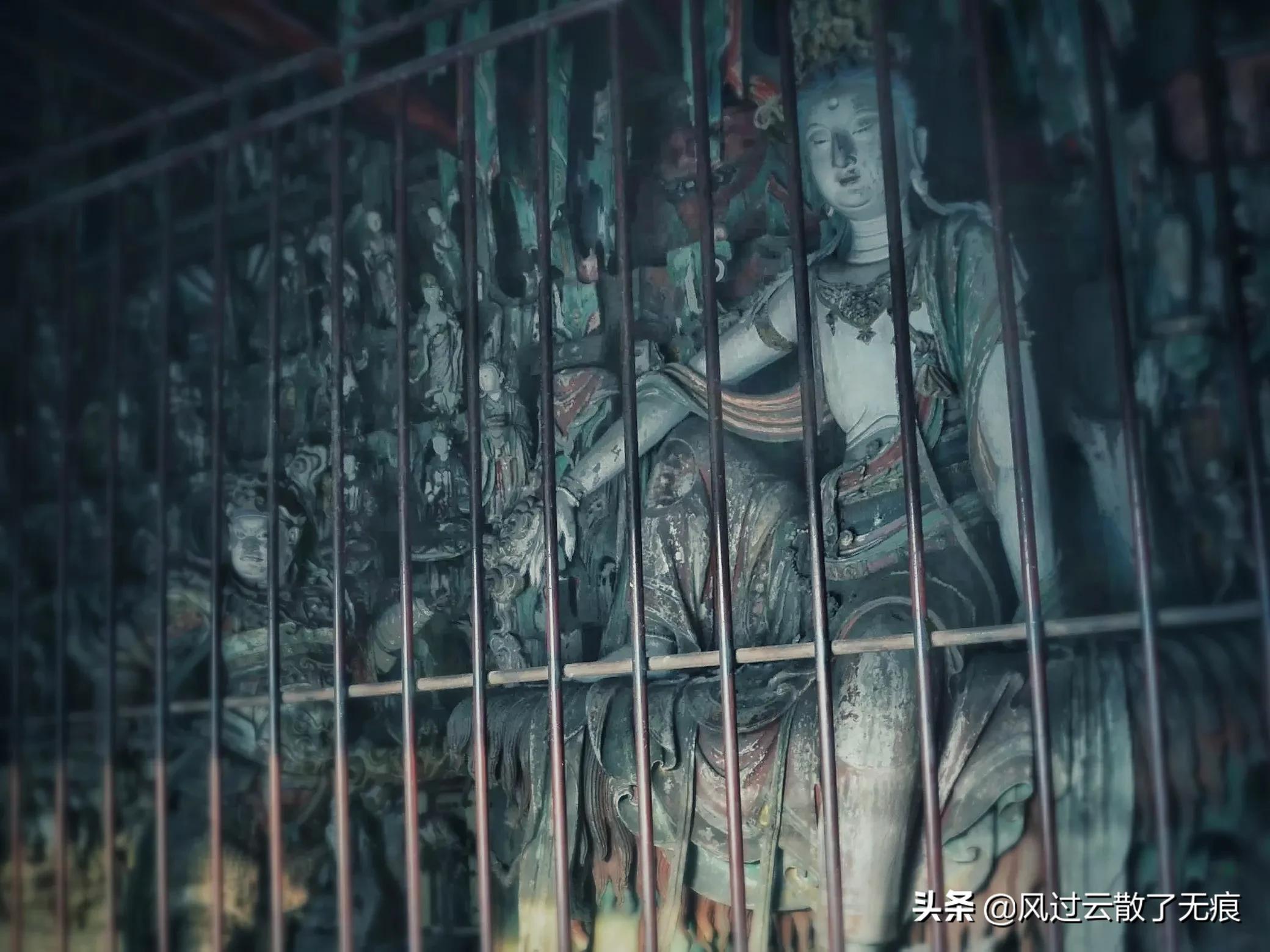 凡间妙手请得诸佛下尘界，西天妙法接引众生入佛国-平遥双林寺