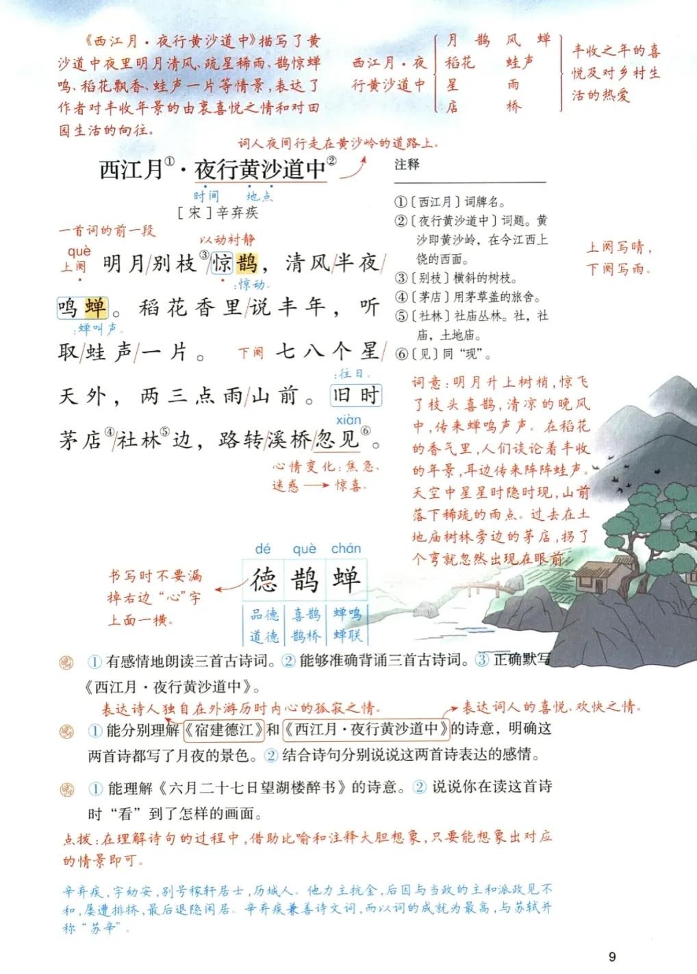 六年级上册语文第七单元24课笔记,六年级上册语文第一单元课本笔记