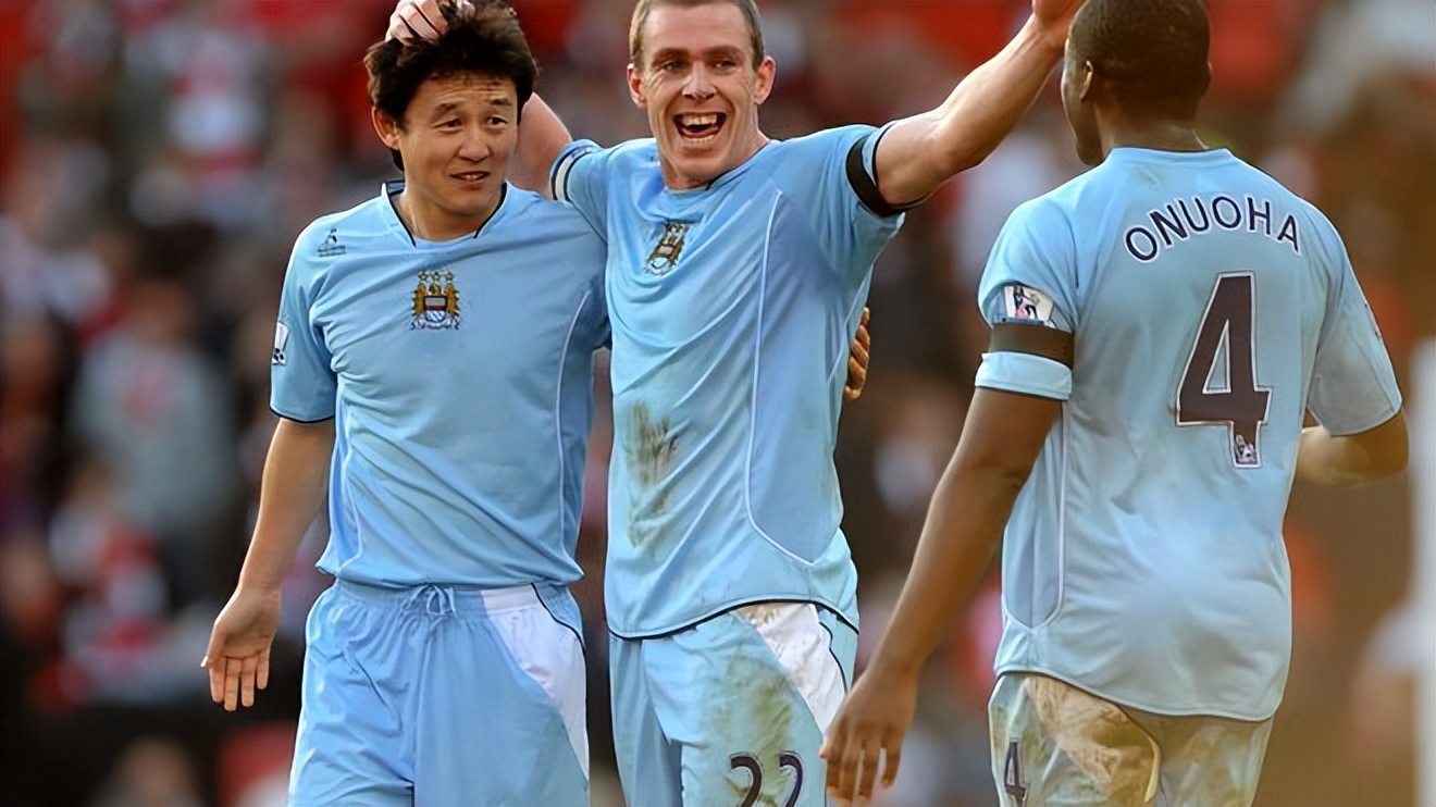 曼城名宿孙继海,孙继海曼城生涯英超冠军