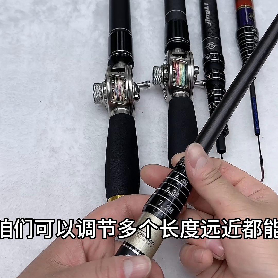 鱼竿怎么出线和收线,中通内走线鱼竿怎么出线和收线