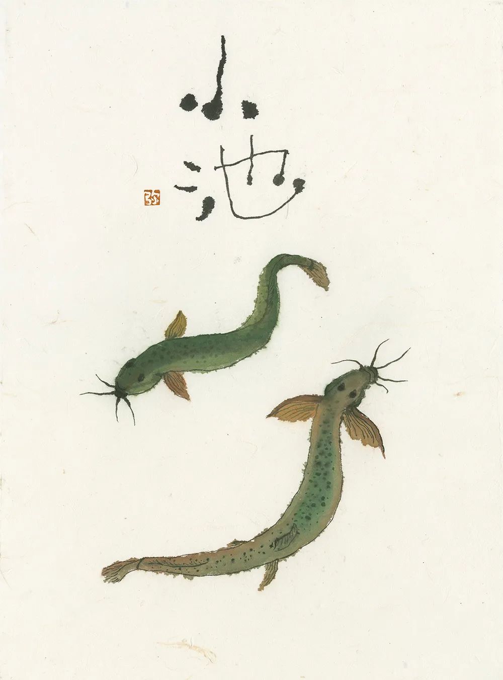 李知弥蔬果图,李知弥作品苦瓜