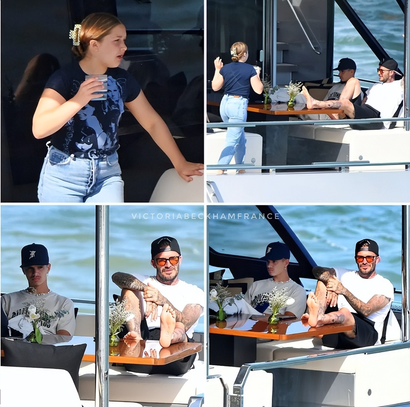 贝克汉姆领老婆抱女儿出门,贝克汉姆携爱妻维多利亚盛装