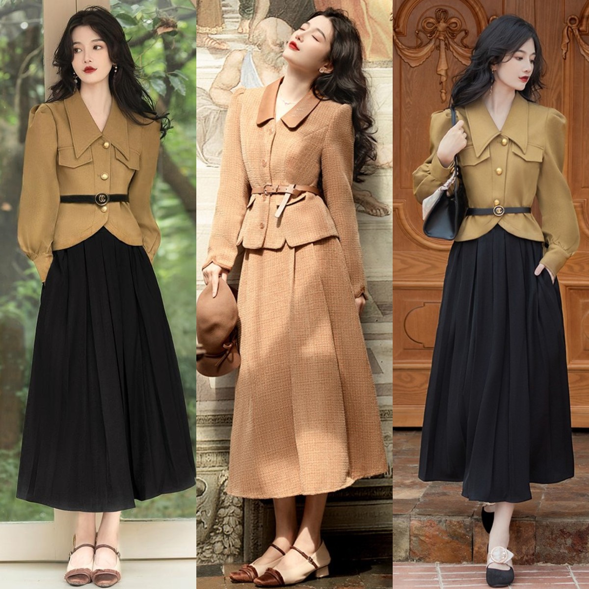 赫本穿裙子风格,赫本最美的连衣裙