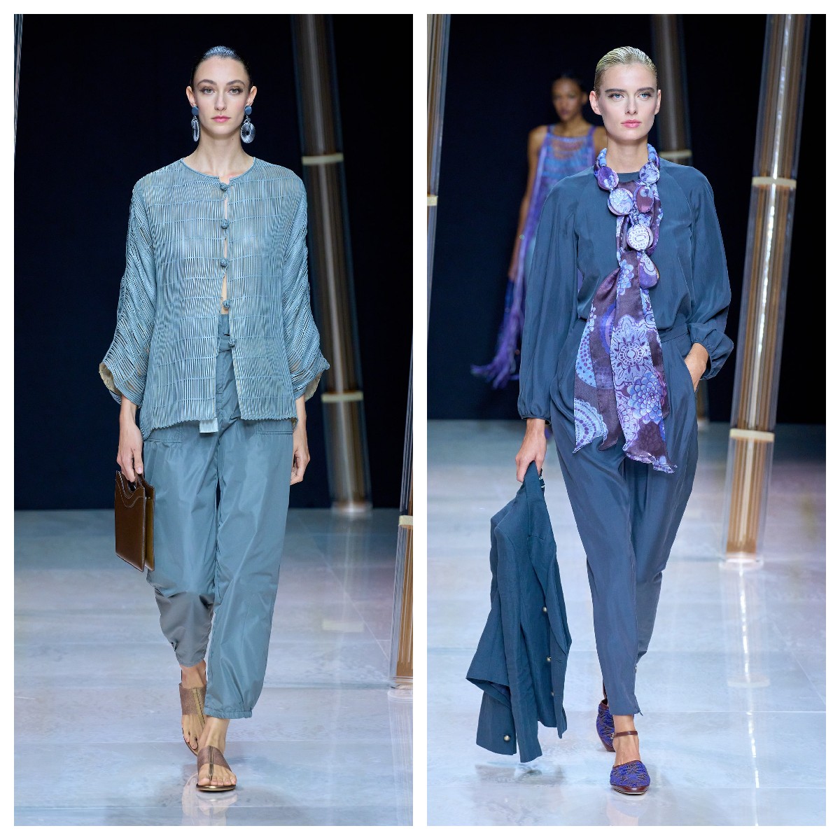 阿玛尼giorgioarmani2020早秋时装秀,阿玛尼armani2022秋冬米兰时装周