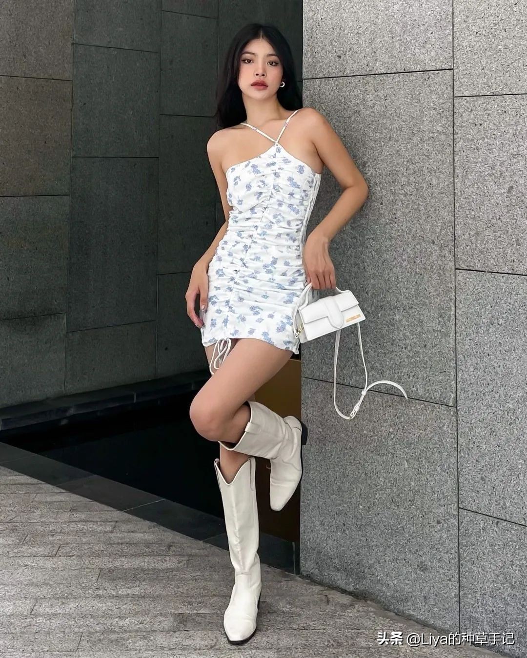 被问爆的街拍穿搭,穿对这3款裙子真心显瘦还美腻