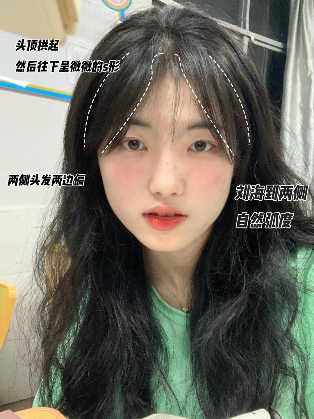 剪完刘海后你不知道你有多好看,什么刘海不用剪就好看