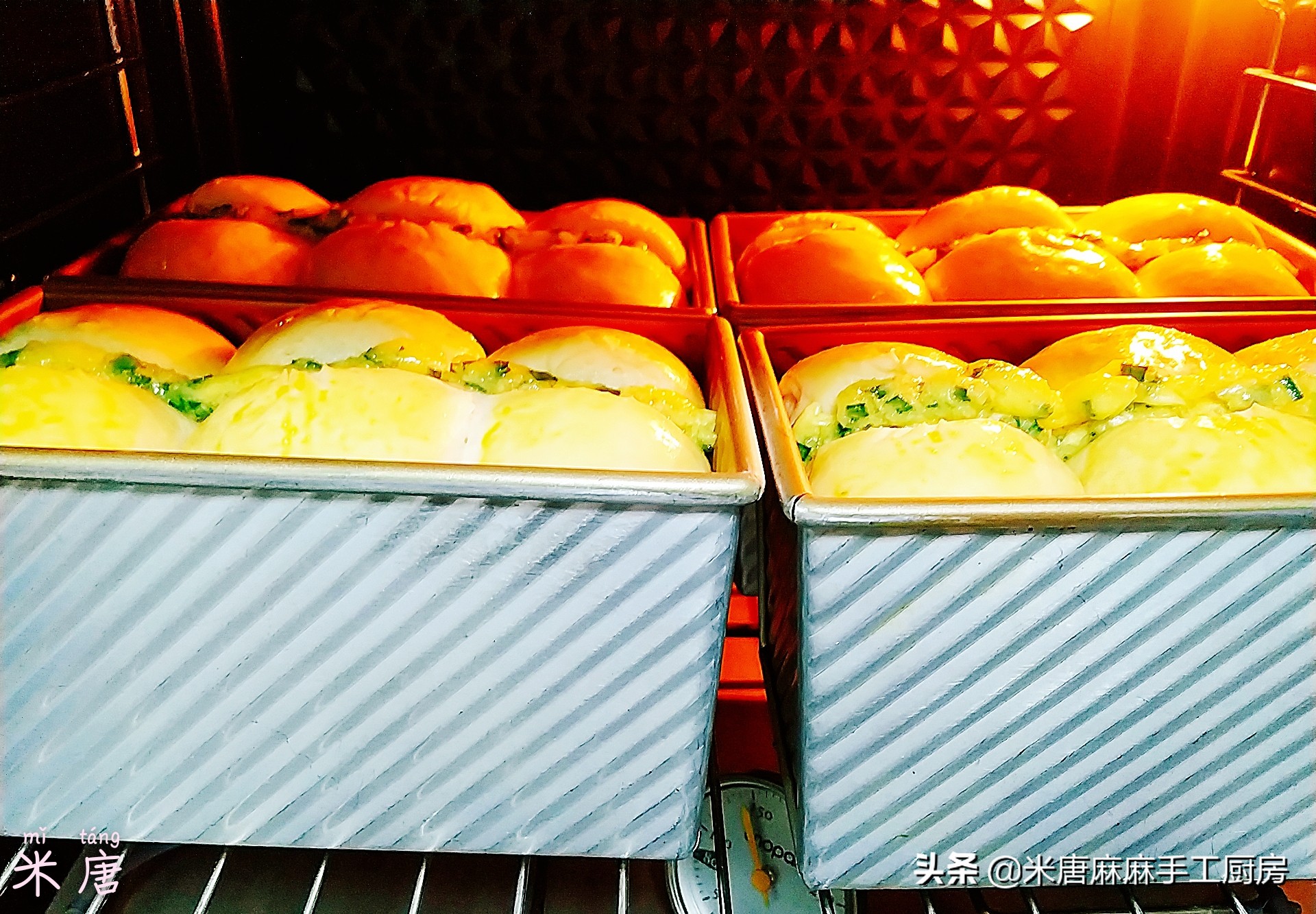 米唐麻麻吐司视频,轻松get简单又好吃的蒜香吐司