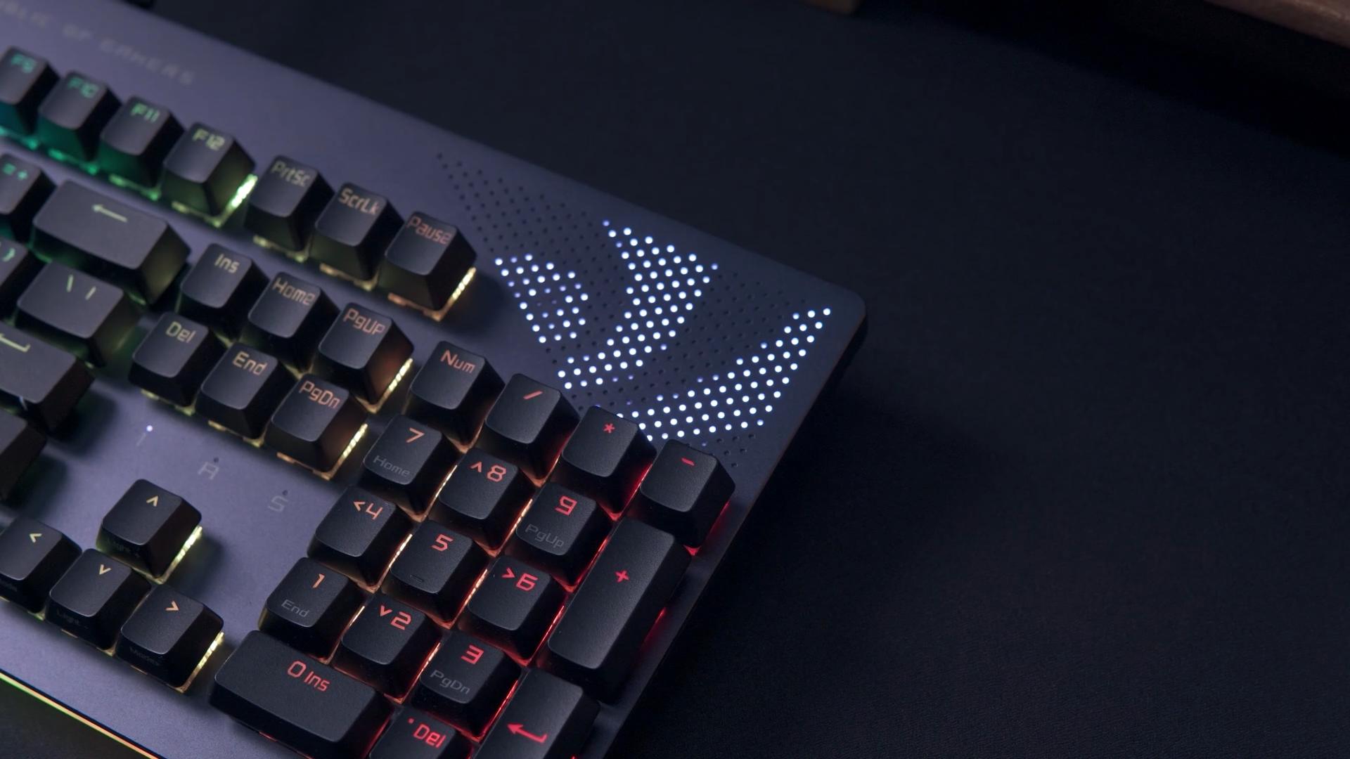 rog耀光2幻键盘值得买吗,华硕rog耀光键盘