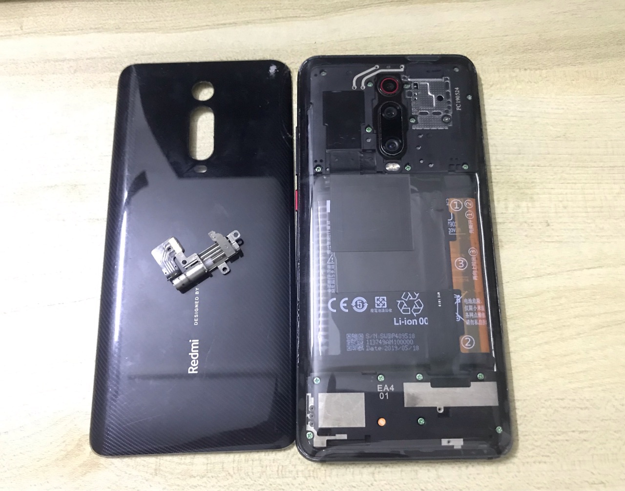 红米k20pro修主板充电芯片,红米k20pro更换主板