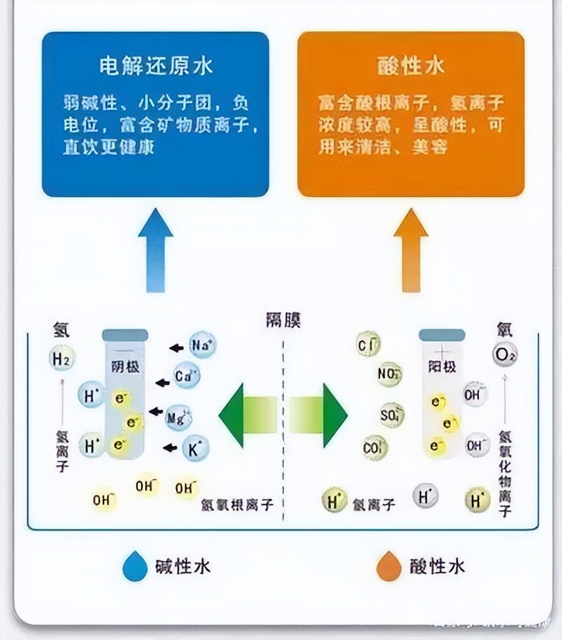 电解水机原理是什么,电解水机与直饮机哪种好