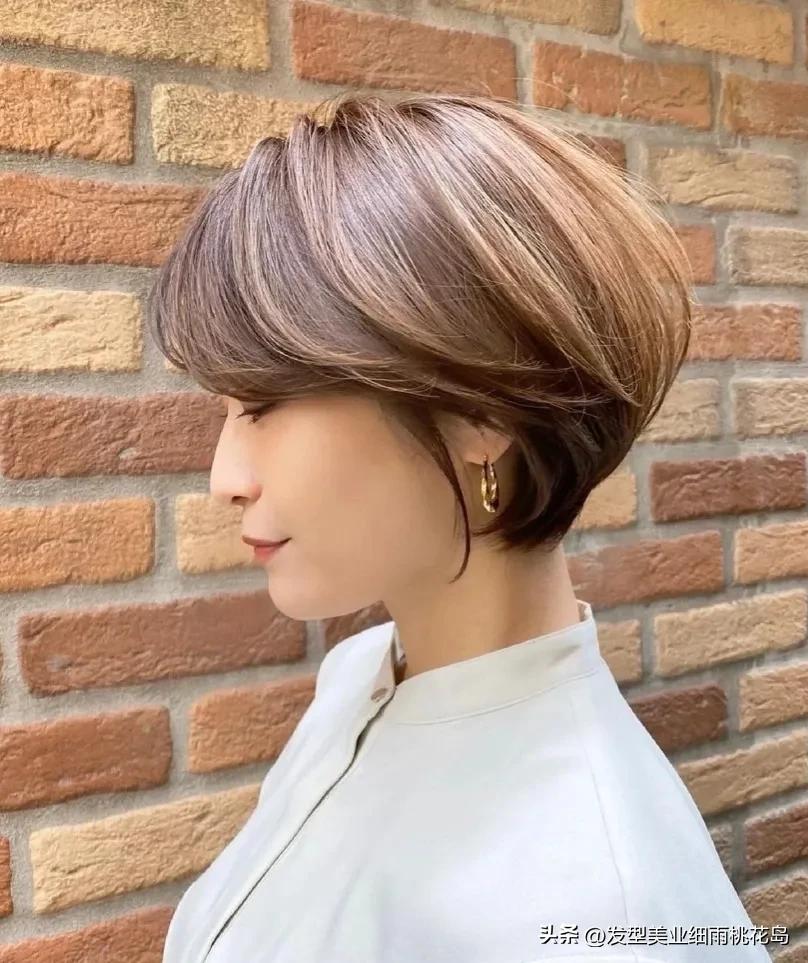 日系短发发型女圆脸,适合圆脸女生的超a日系短发