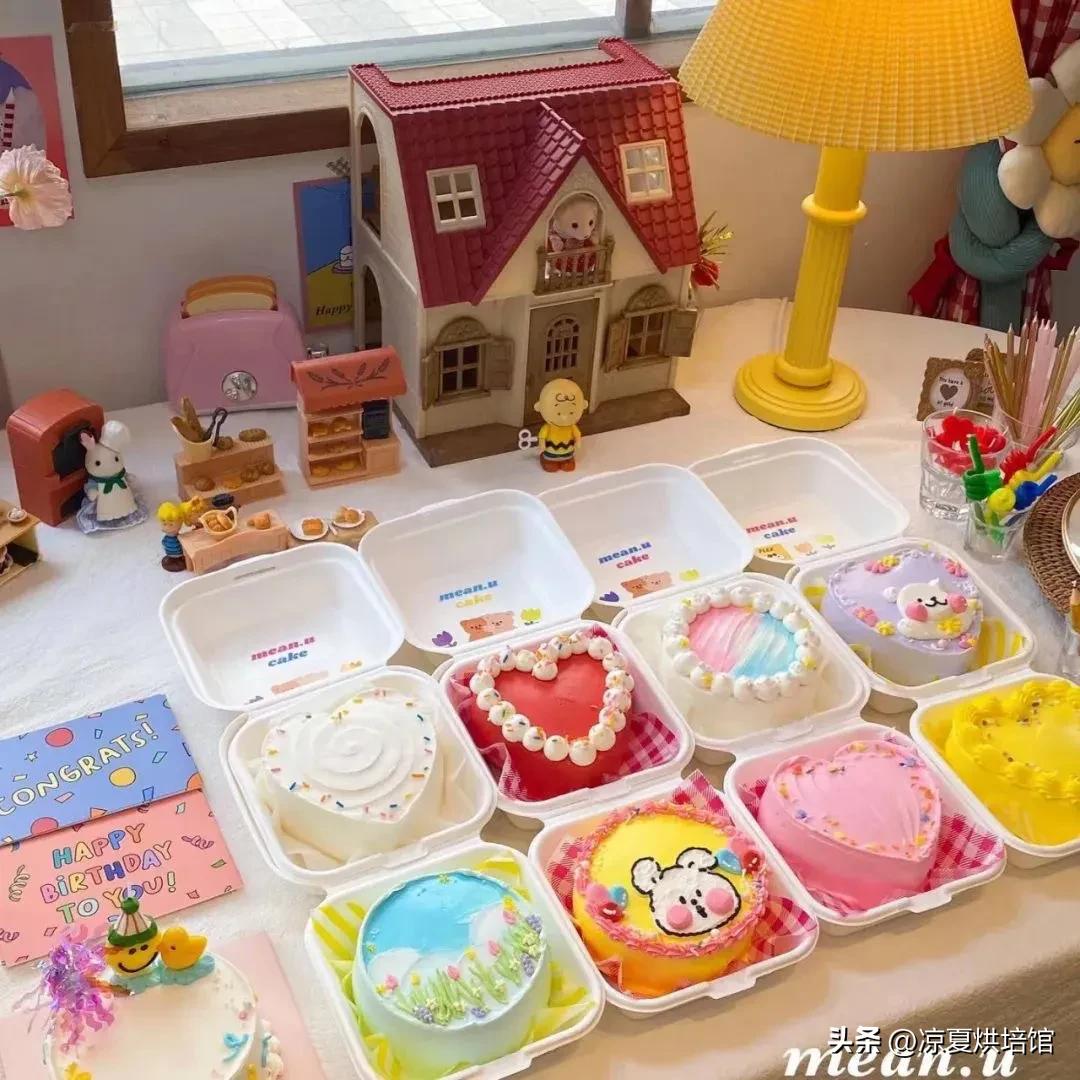 七寸便当盒子蛋糕,奥利奥便当盒子蛋糕