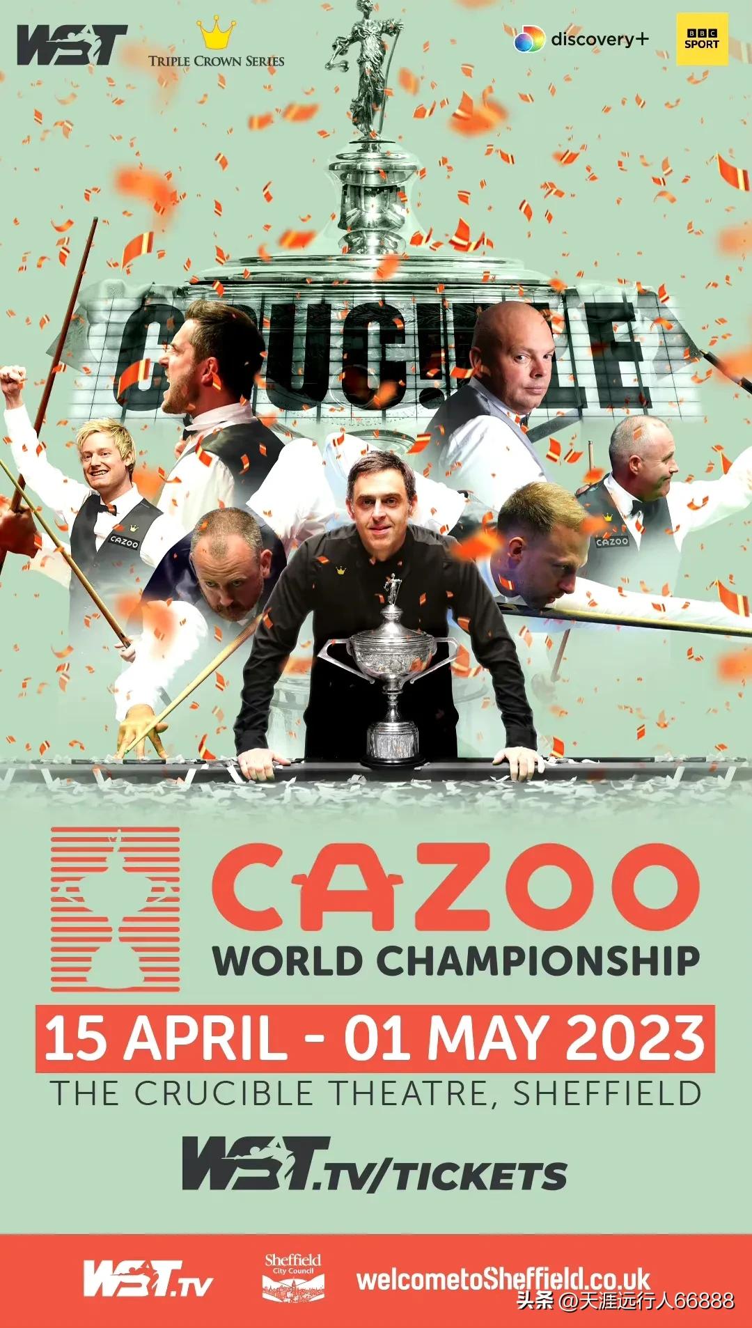 斯诺克锦标赛,斯诺克世锦赛