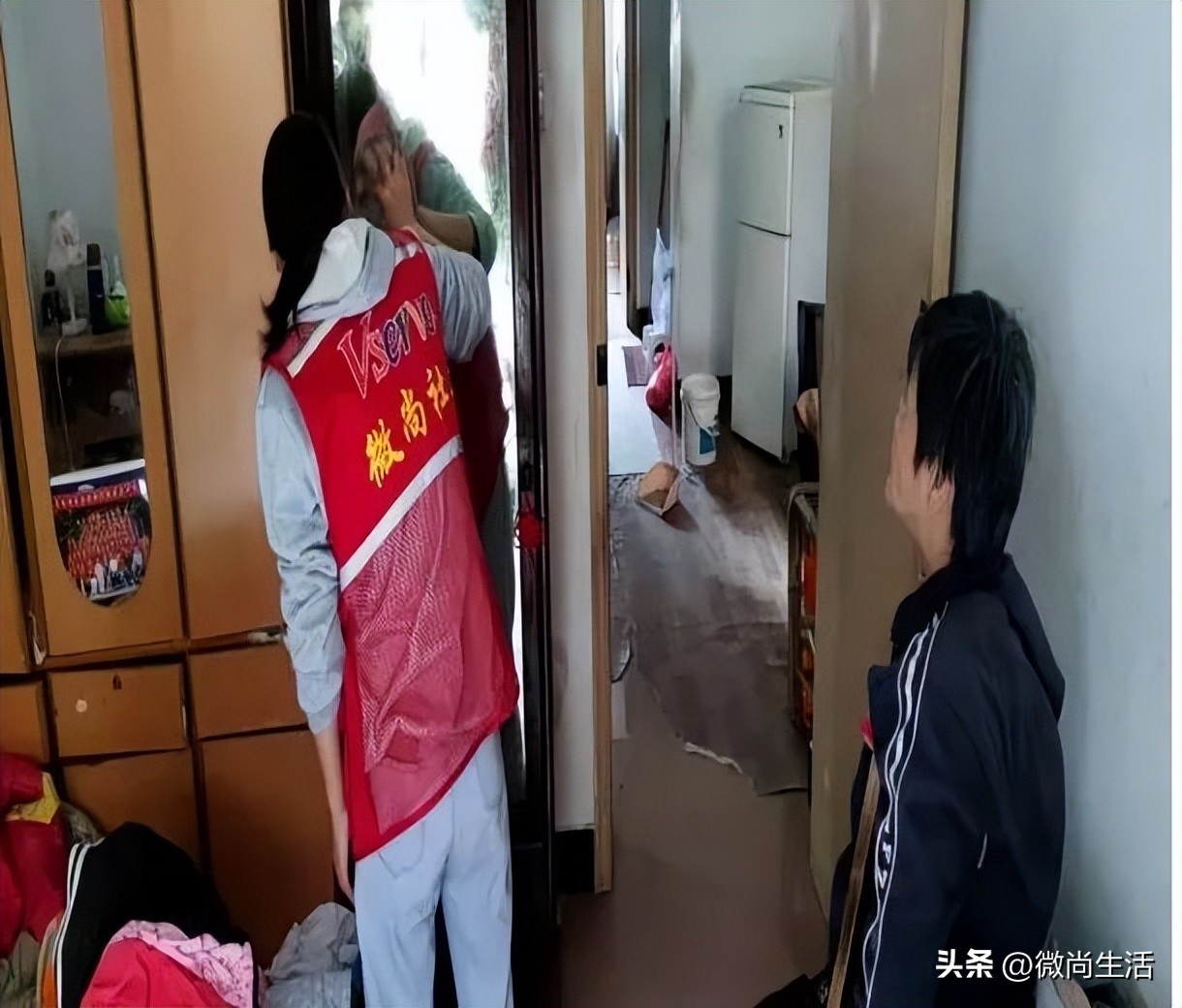 社工站关爱老人志愿服务,社工站志愿者服务队