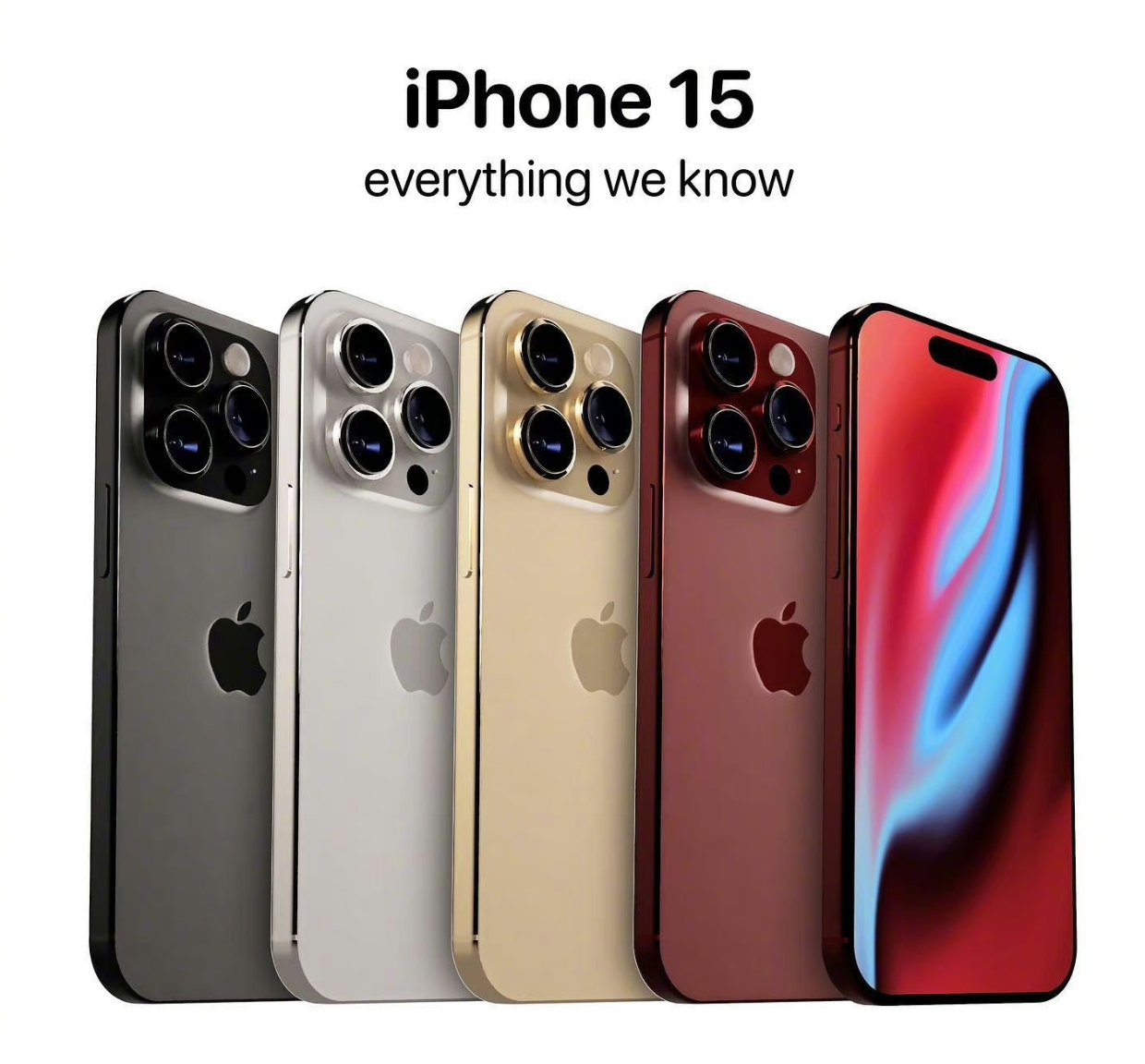 iphone15标准版外观迎来大变化,iphone15最新版本建议更新吗