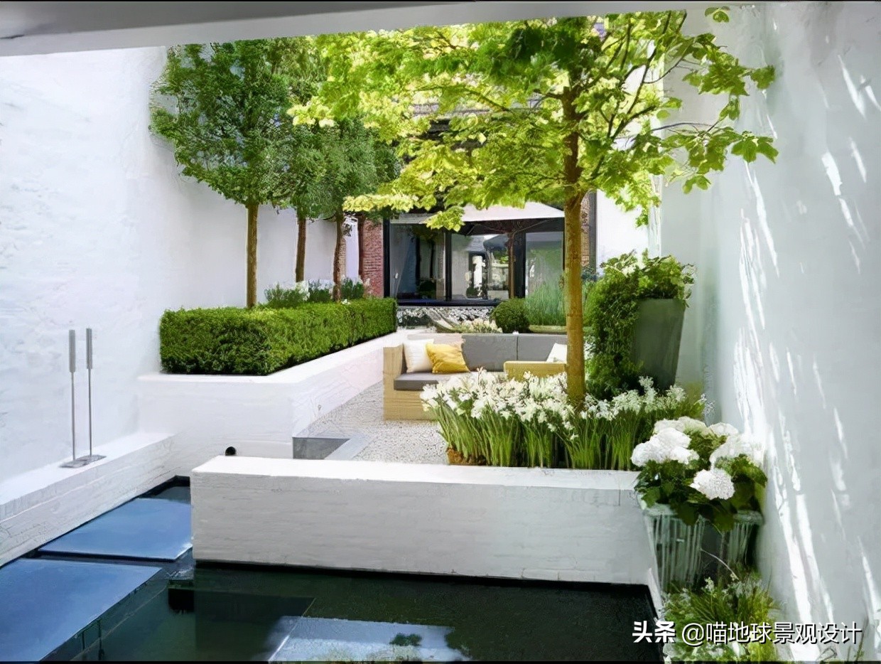 别墅庭院设计浅谈,中式庭院别墅庭院设计平面图