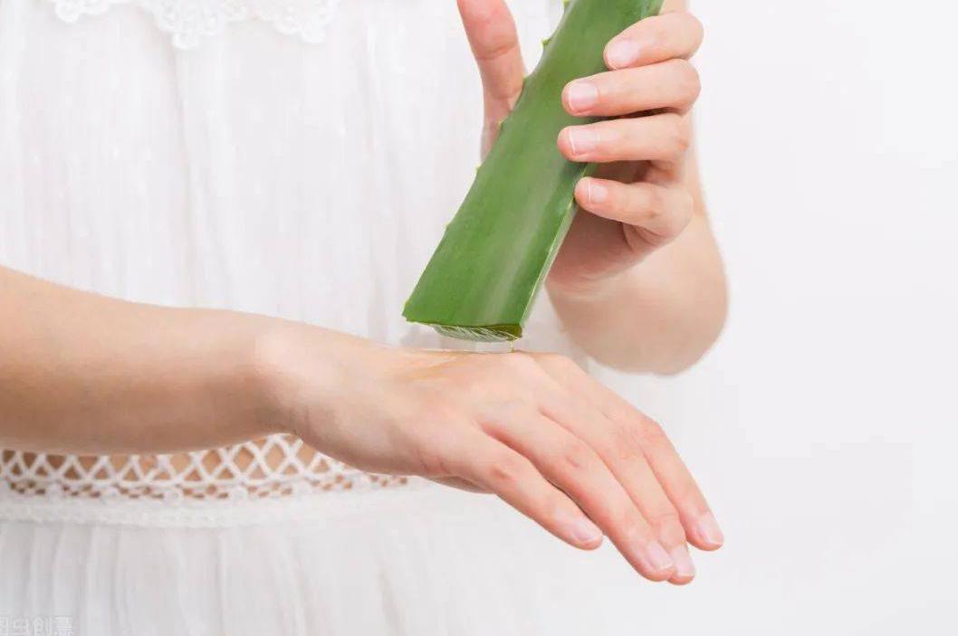 芦荟胶可以直接涂脸吗祛痘,芦荟胶可以当面霜使用吗