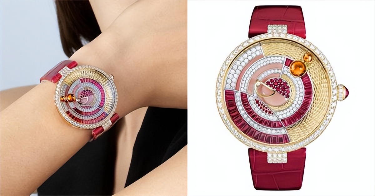 卡地亚最新推出珠宝系列腕表,卡地亚最新镂空腕表