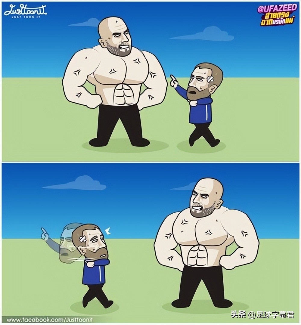 每日足坛趣图曼城是不可阻拦的,每日足坛趣图另类曼市德比