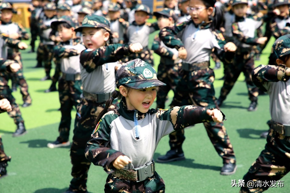 国防教育幼儿园中班,国防教育童心