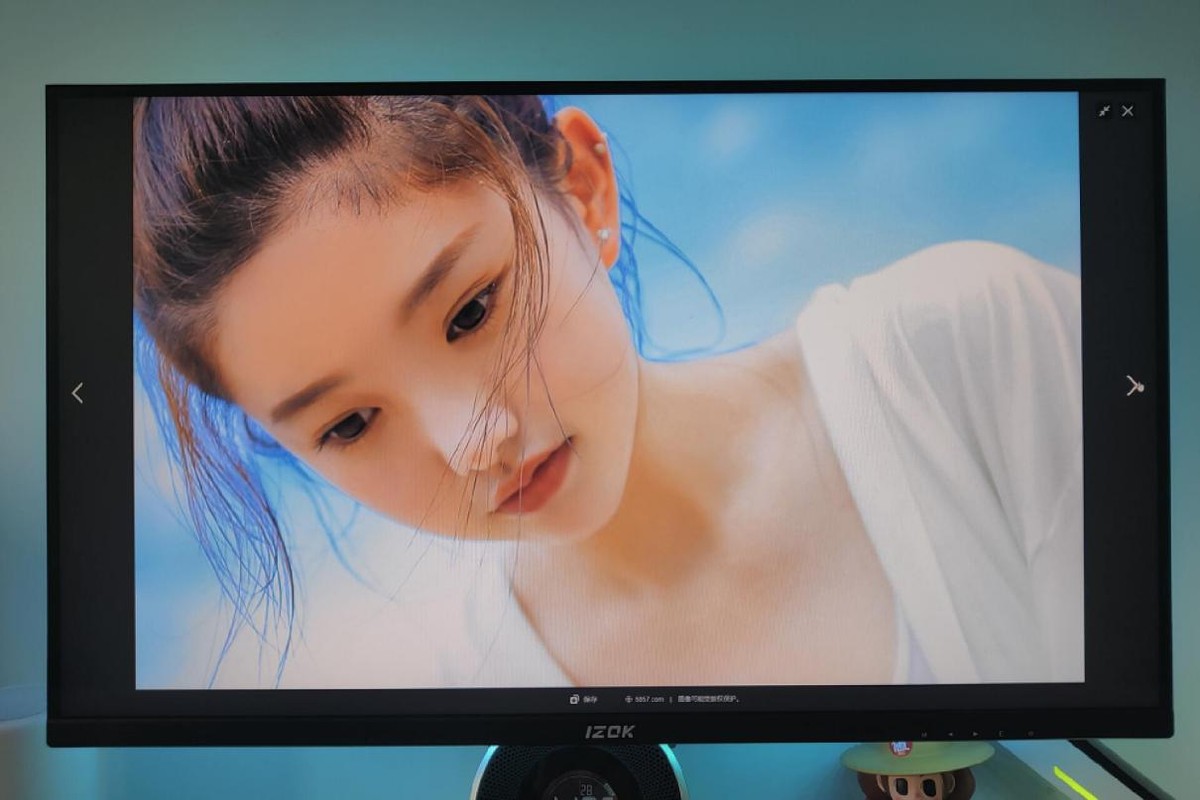 色域100%srgb不闪屏的显示器,不漏光的4kips显示器