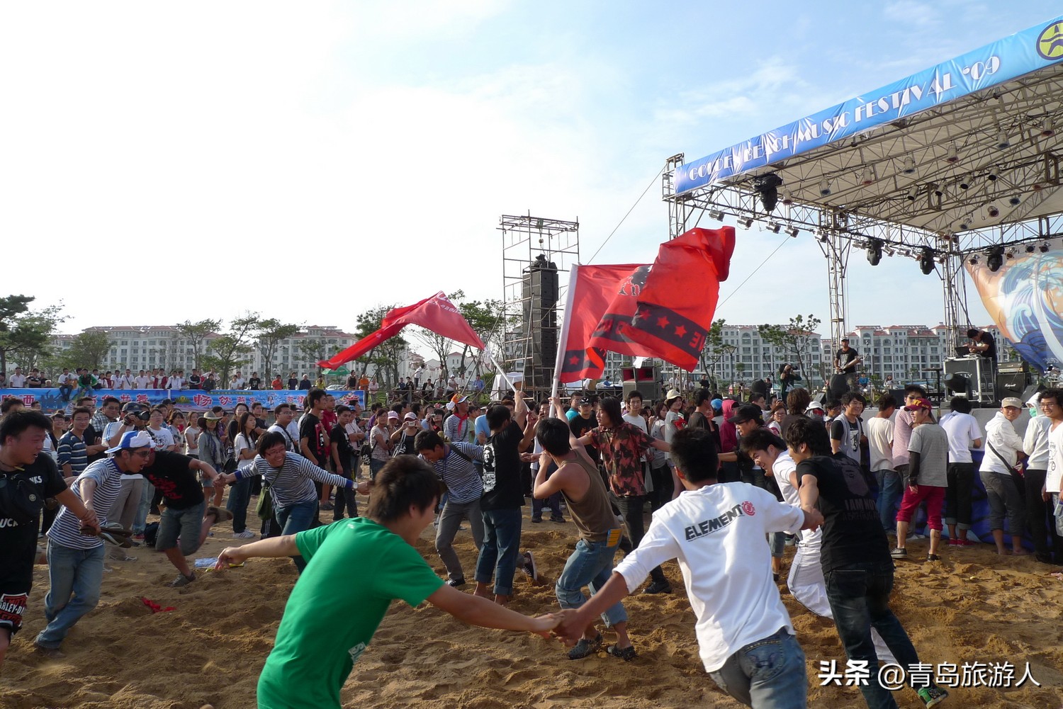 青岛海滨音乐节,青岛海上音乐节演出